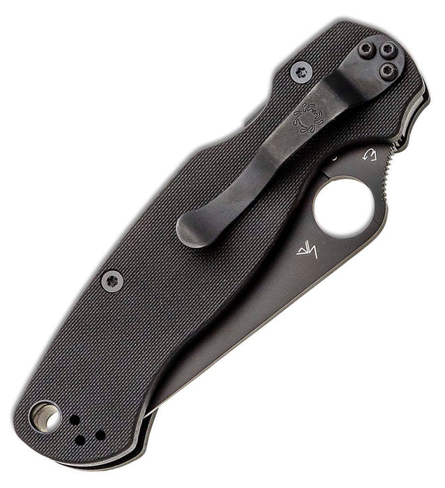 Spyderco Para Military 2 Black G-10 C81GPBK2 Pocket Knife