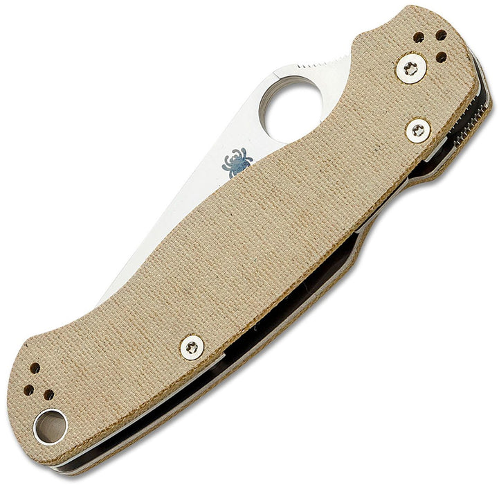 Spyderco Para Military 2 Cru-Wear Micarta C81MPCW2 Pocket Knife