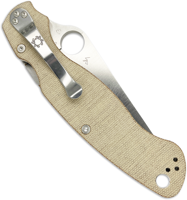 Spyderco Military 2 Brown Micarta CPM-Cru-Wear C36MPCW2 Pocket Knife