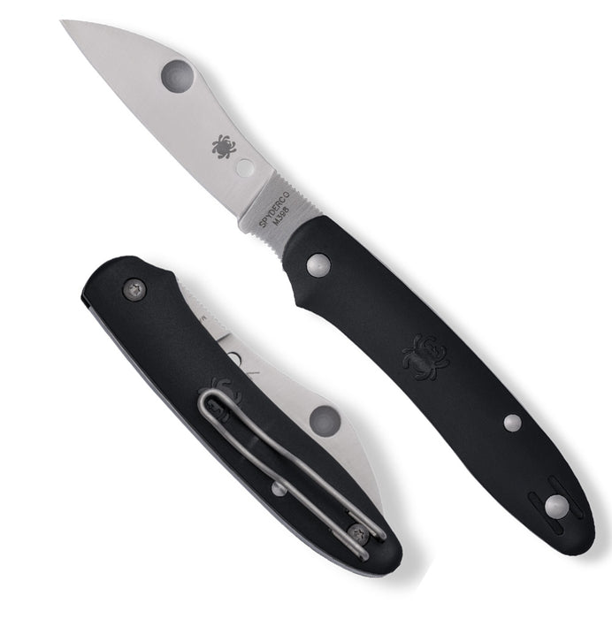 Spyderco Roadie XL Slipjoint Bohler M398 Pocket Knife C267BKP